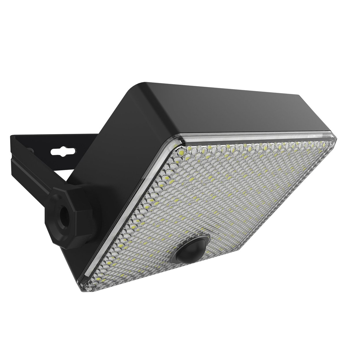 Projecteur solaire orientable FLICKY noir, LUMISKY