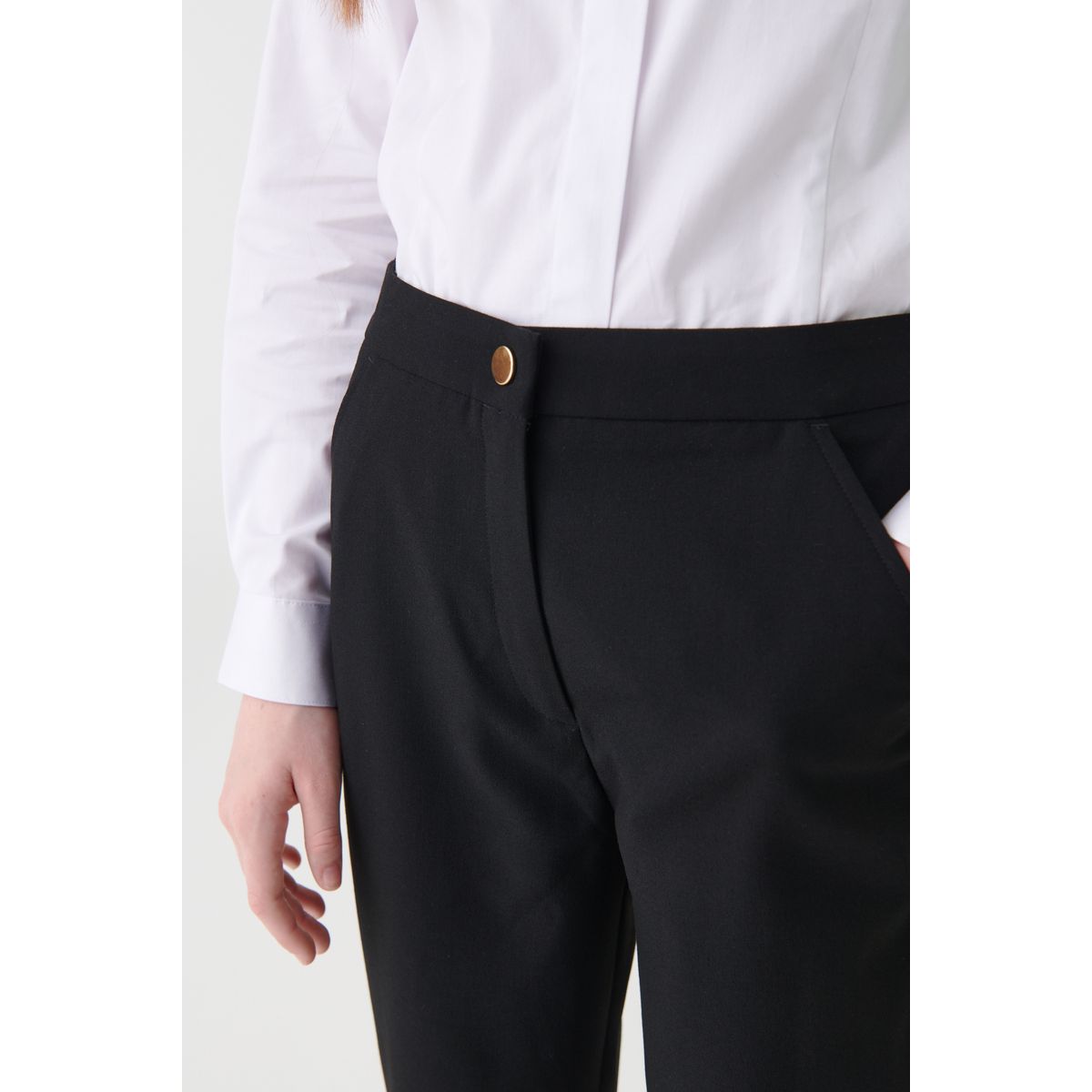 Pantalon Évasé Senior noir, NEXT