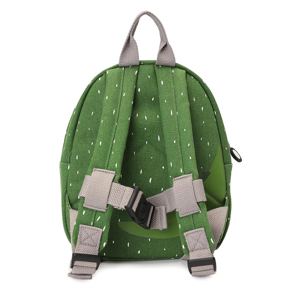Sac à dos bébé vert, blanc, gris, TRIXIE