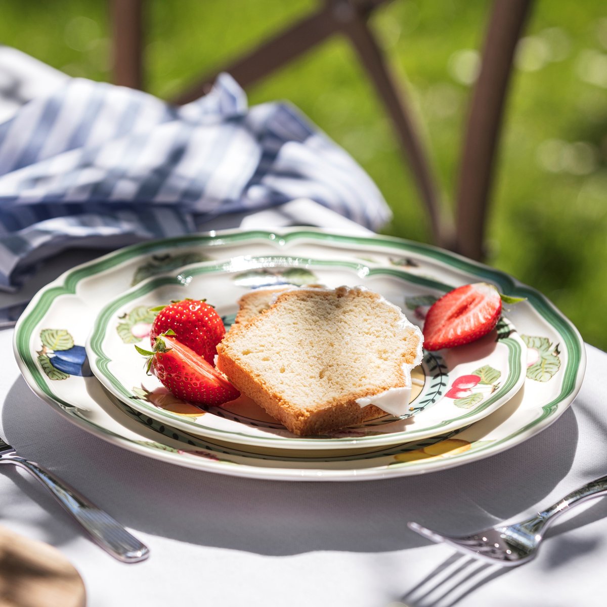 Assiette Dessert FRENCH GARDEN multicolore, VILLEROY & BOCH