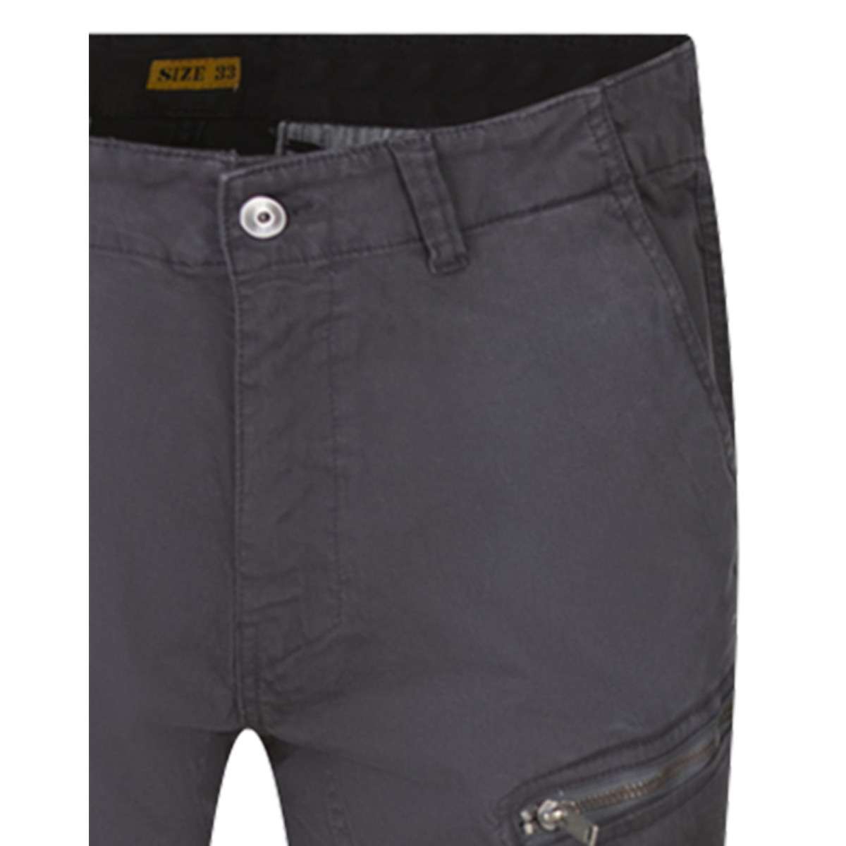 Cargo coton regular fit gris, DAYTONA
