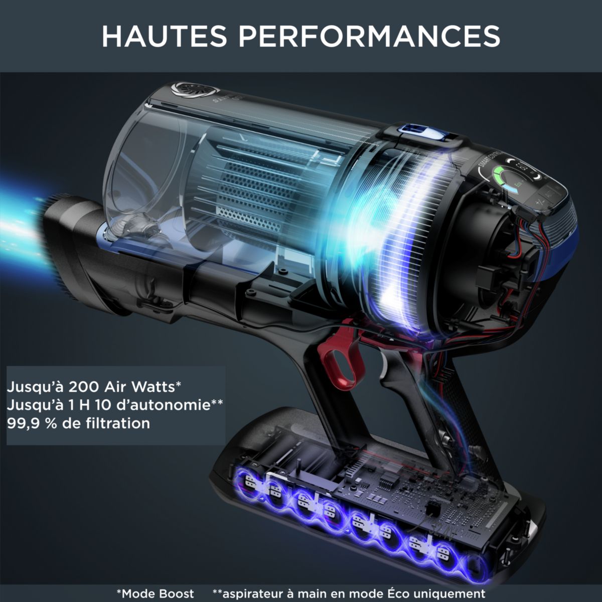Aspirateur balai X Force Flex 14.60 Aqua Auto YY5508FE couleur unique, ROWENTA