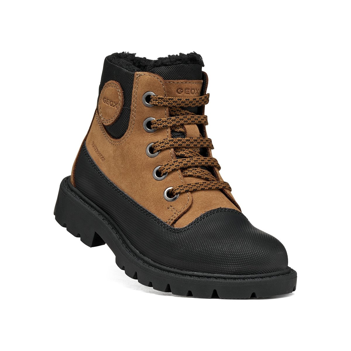 Bottes Et Bottines J SHAYLAX WPF marron/noir, GEOX