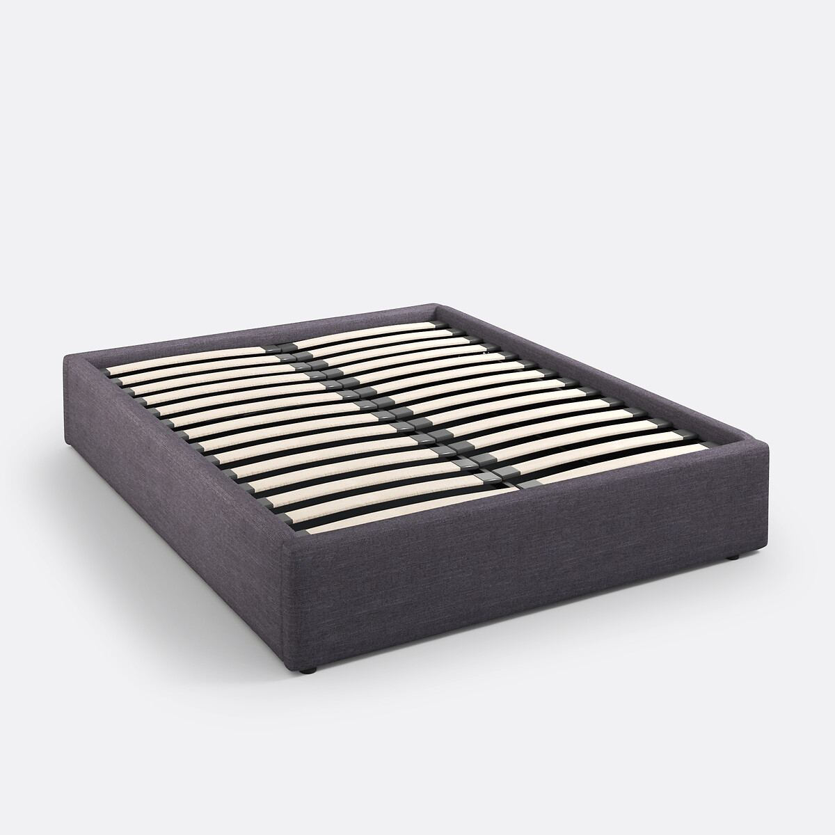 Lit coffre avec sommier relevable, Papilla gris foncé, LA REDOUTE INTERIEURS