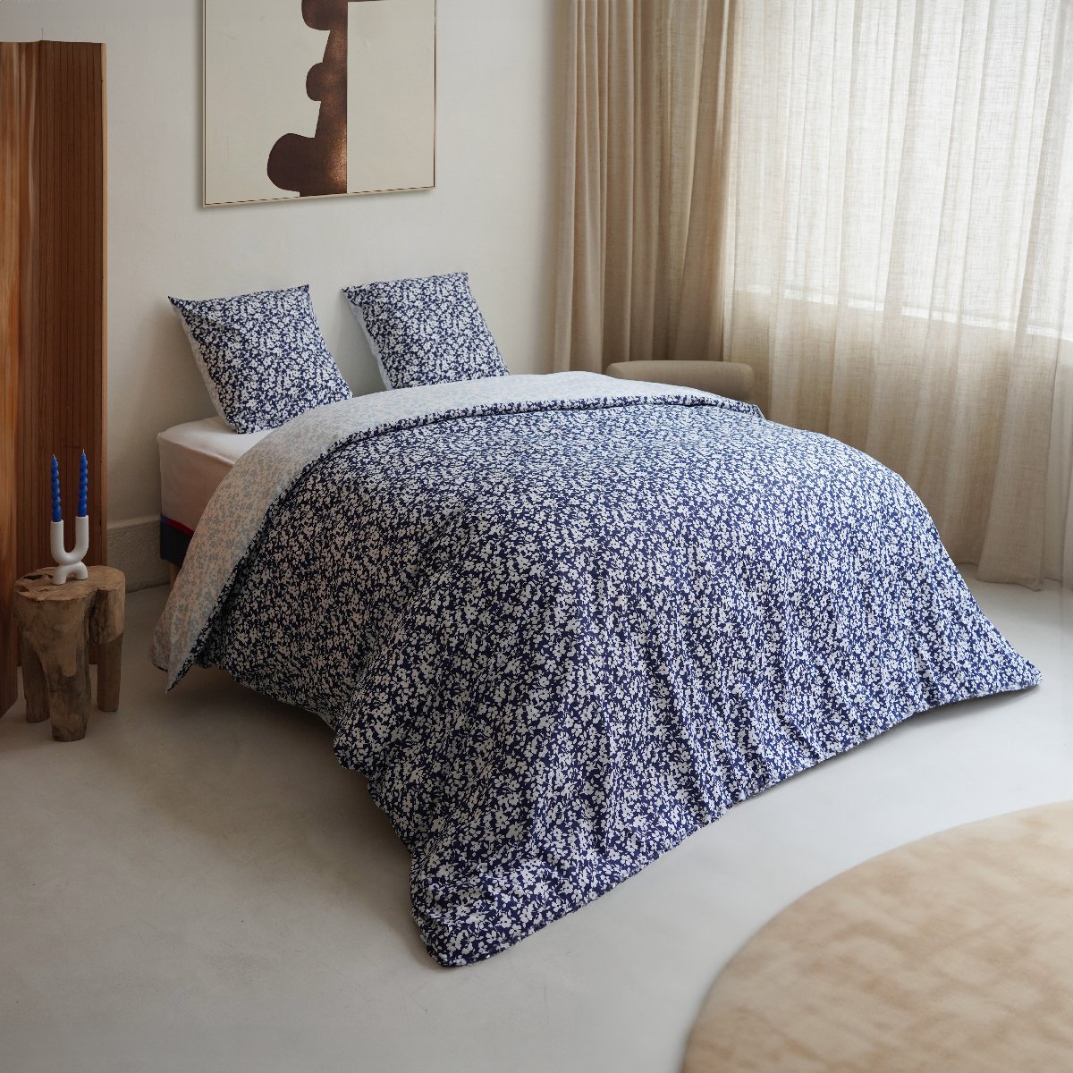 Pack Housse de couette + Taie(s) d'oreiller Coton Flora flora, DODO