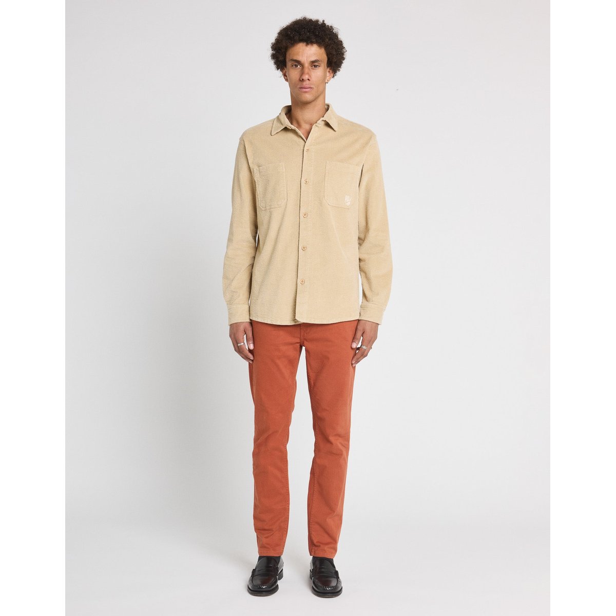 PANTALON REGULAR ROUILLE orange, PULLIN