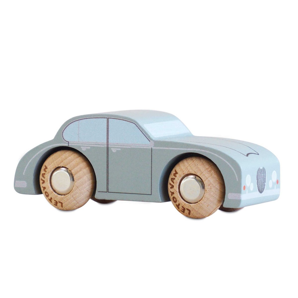 Voiture Jack No 12 gris, LE TOY VAN