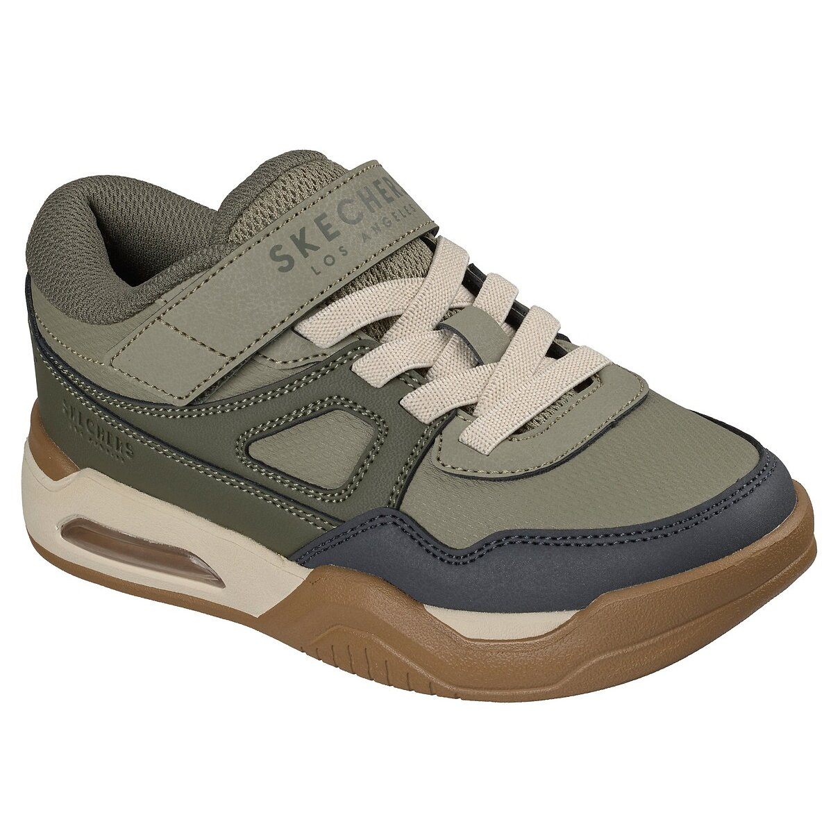 Baskets COURT TECH olive, SKECHERS