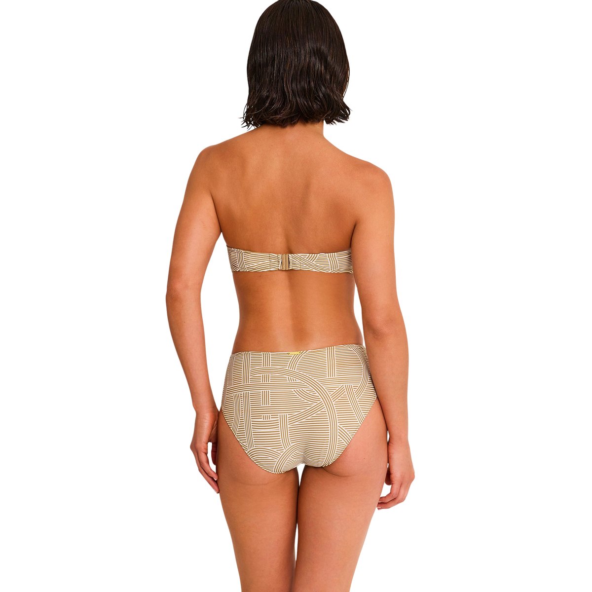 Haut maillot de bain bandeau REVERIE blanc, SELMARK MARE