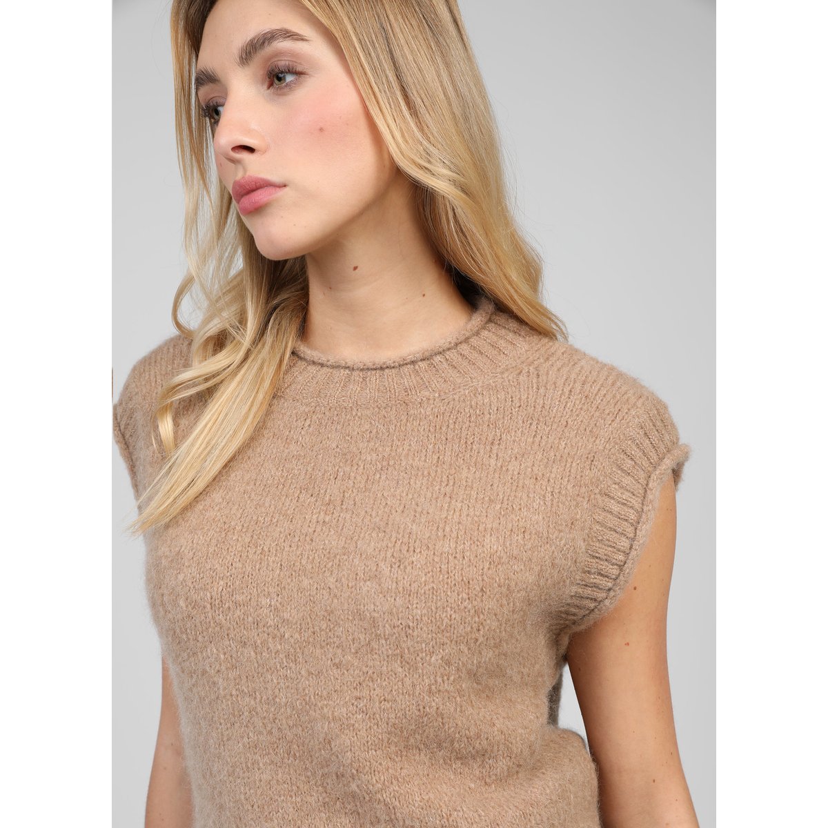Pull LEBONI ecru, AN'GE