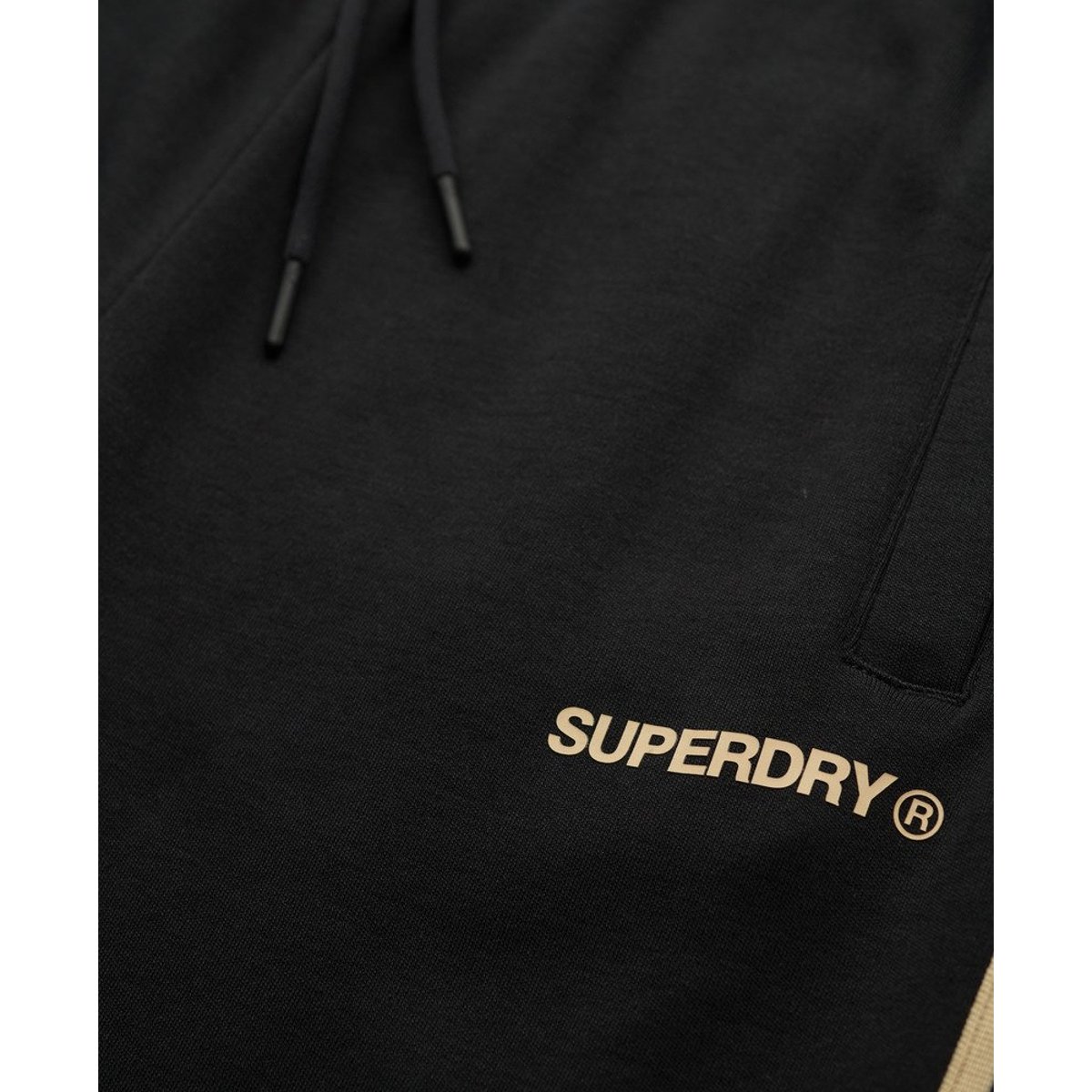 Pantalon de survêtement Tech Cult noir, SUPERDRY