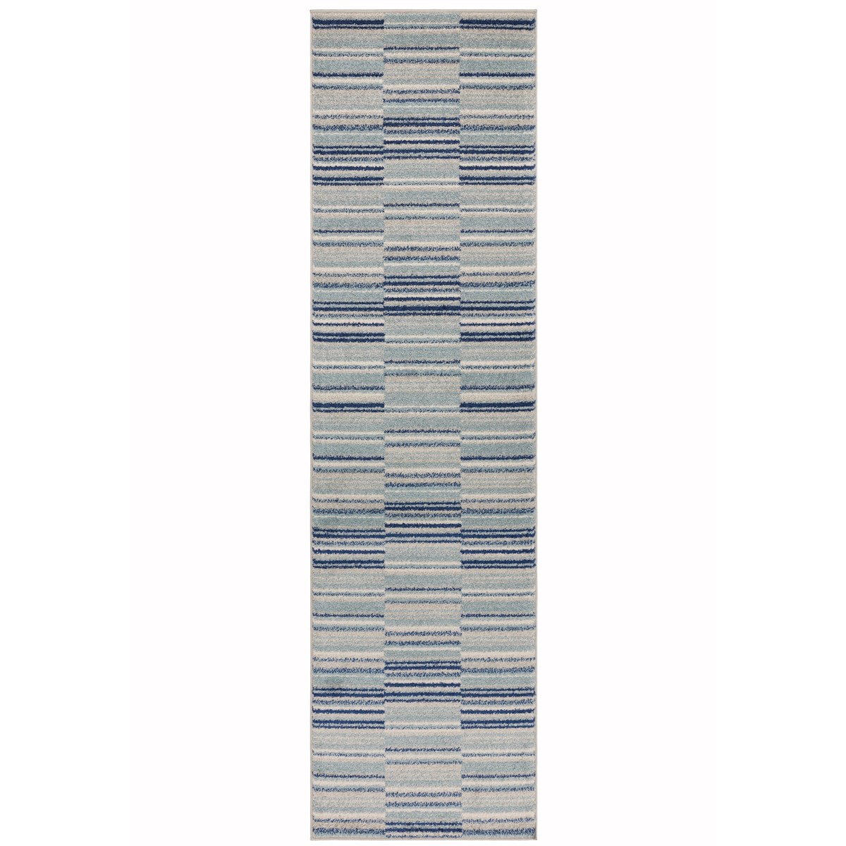 Tapis tissé plat moderne INSPIRE bleu, NOVATREND