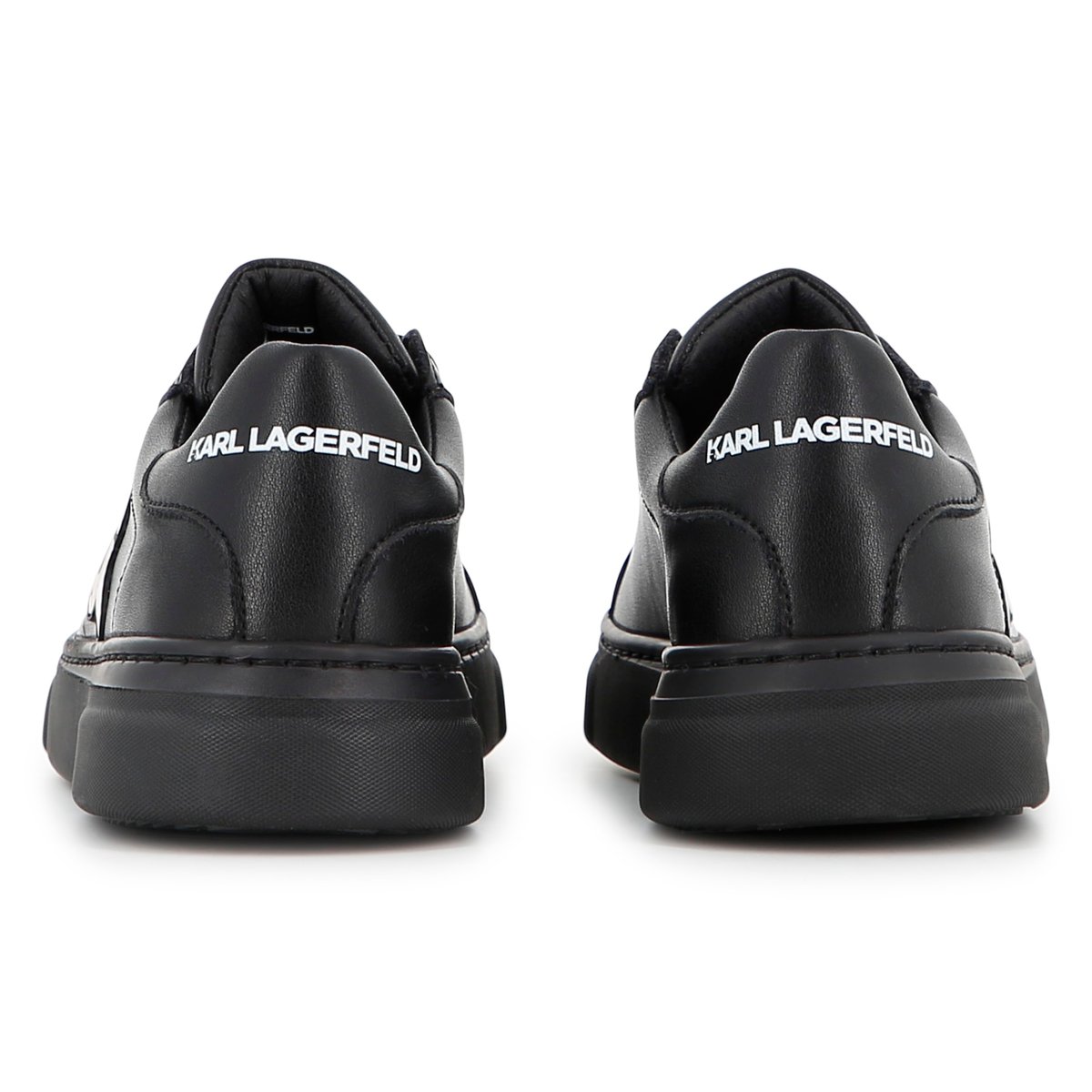 Baskets basse à lacets black, KARL LAGERFELD KIDS