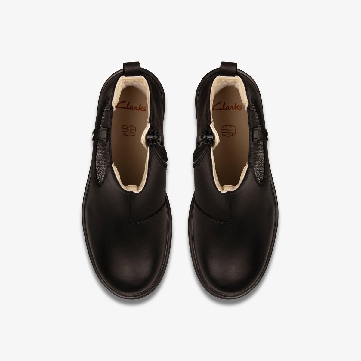 Boots Cuir ASTROL ORIN K noir, CLARKS