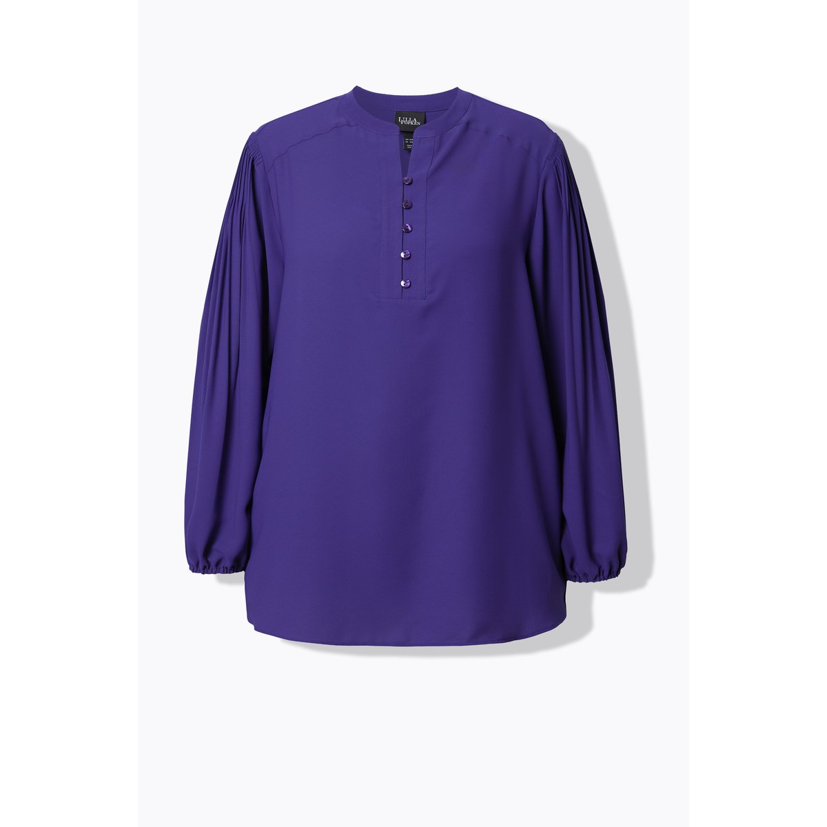 Blouse avec plis fantaisie lys, ULLA POPKEN
