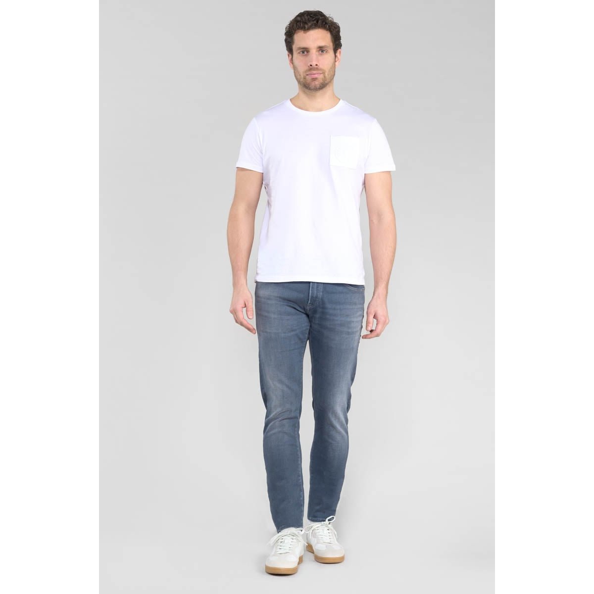 Jeans slim BLUE JOGG 700/11, longueur 34 grey / blue, LE TEMPS DES CERISES