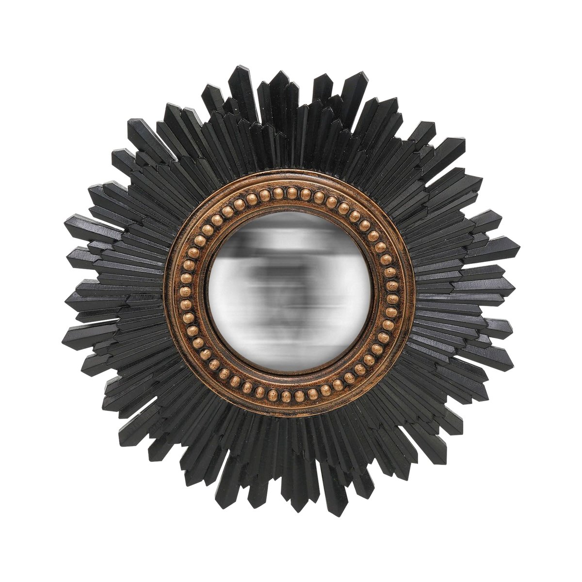 Miroir soleil convexe 26.3cm noir, EMDE