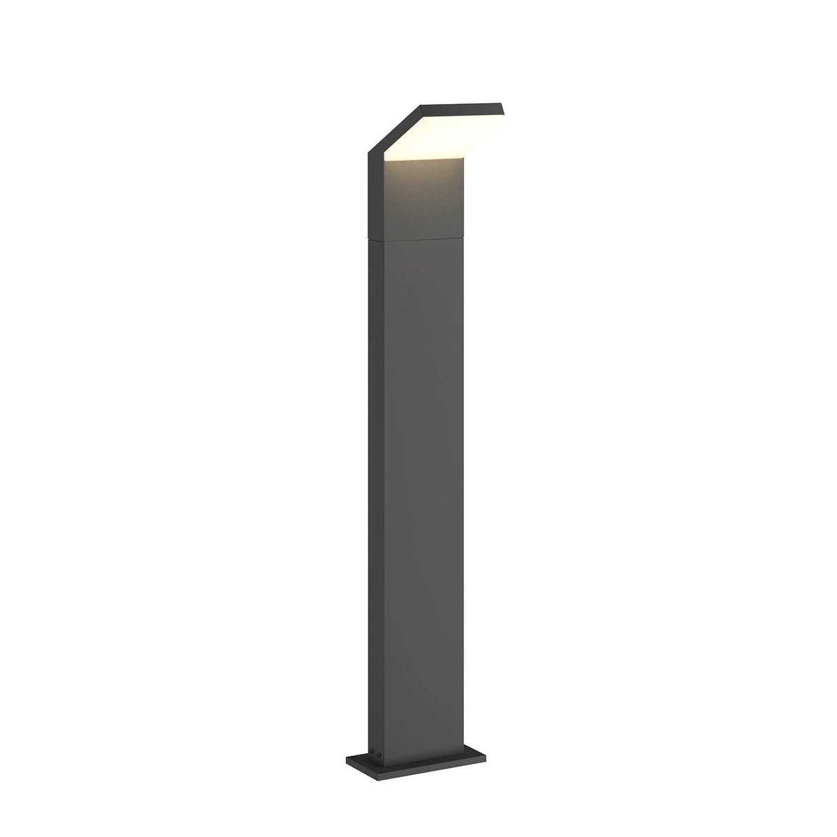 Luminaire extérieur en aluminium moderneLED gris foncé, blanc, ARCCHIO