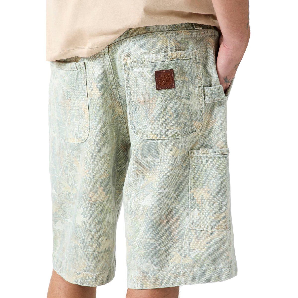 Pantalon Utilitaire Carpenter fantaisie multicolore, GUESS JEANS