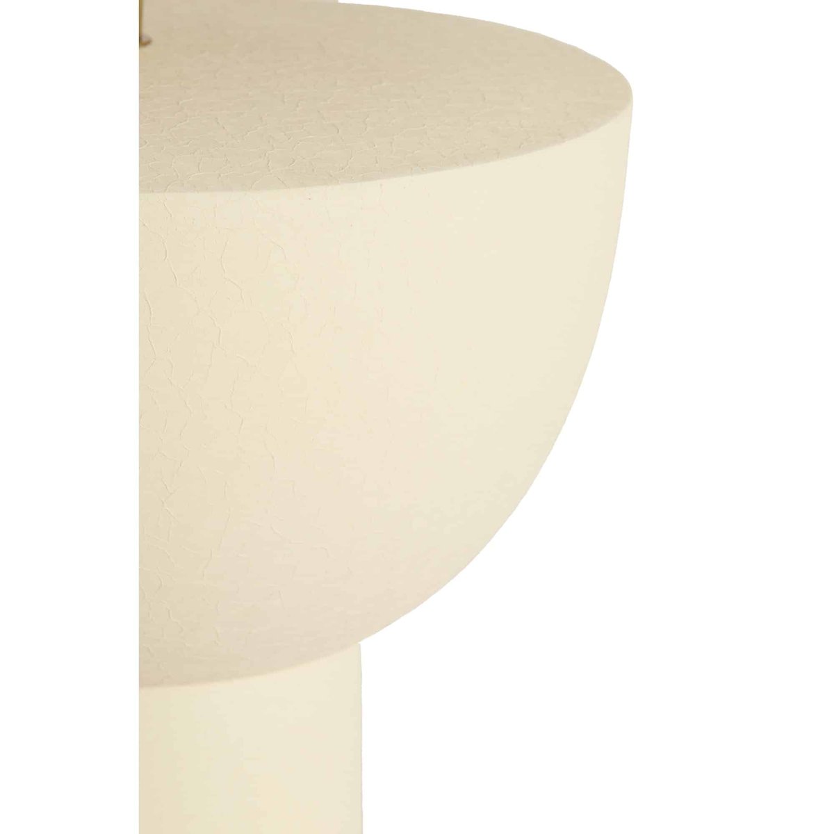 Pied De Lampe Métal ISMARA crème, LIGHT & LIVING