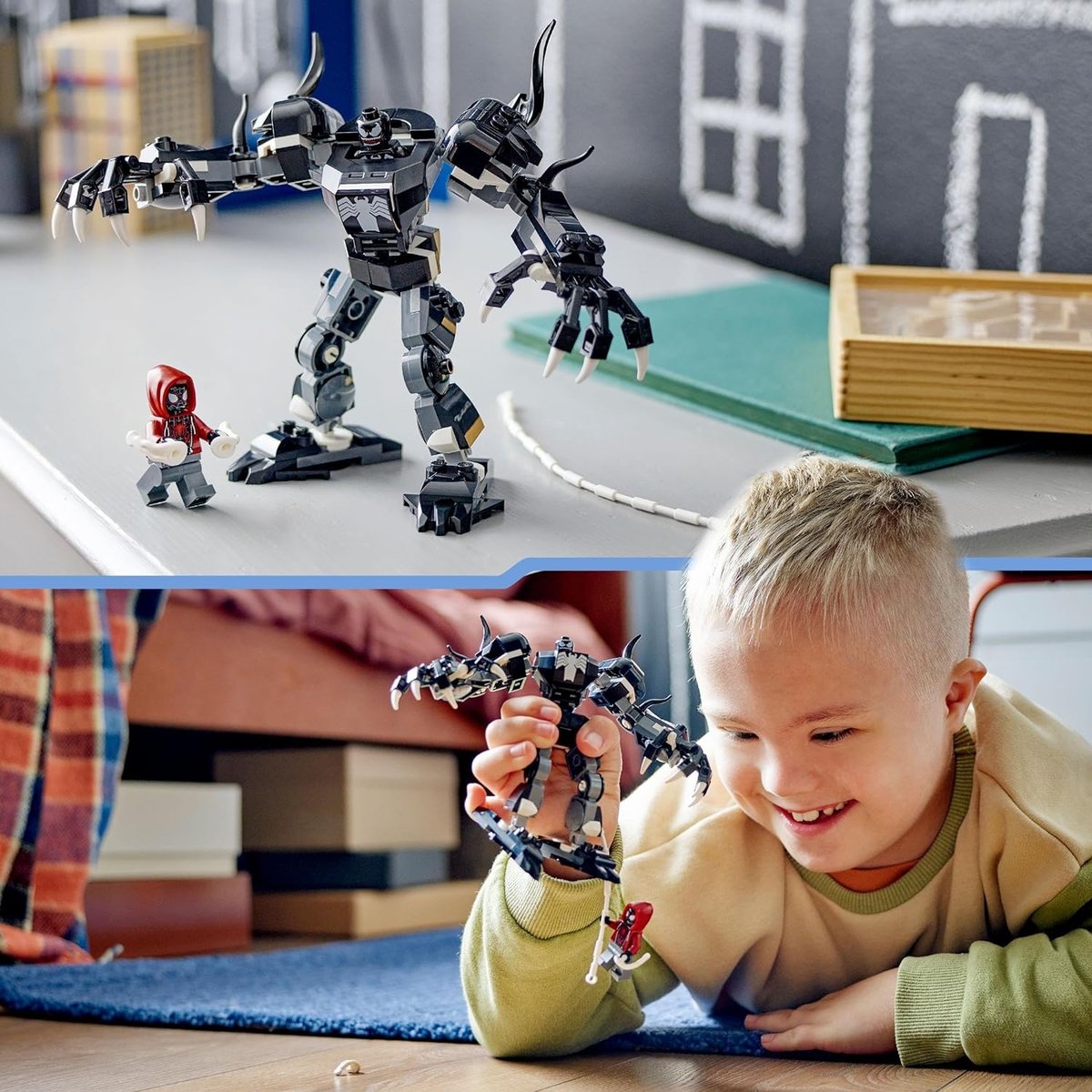 LEGO Marvel - L'armure robot de Venom contre Miles Morales - 76276 multicolore, LEGO