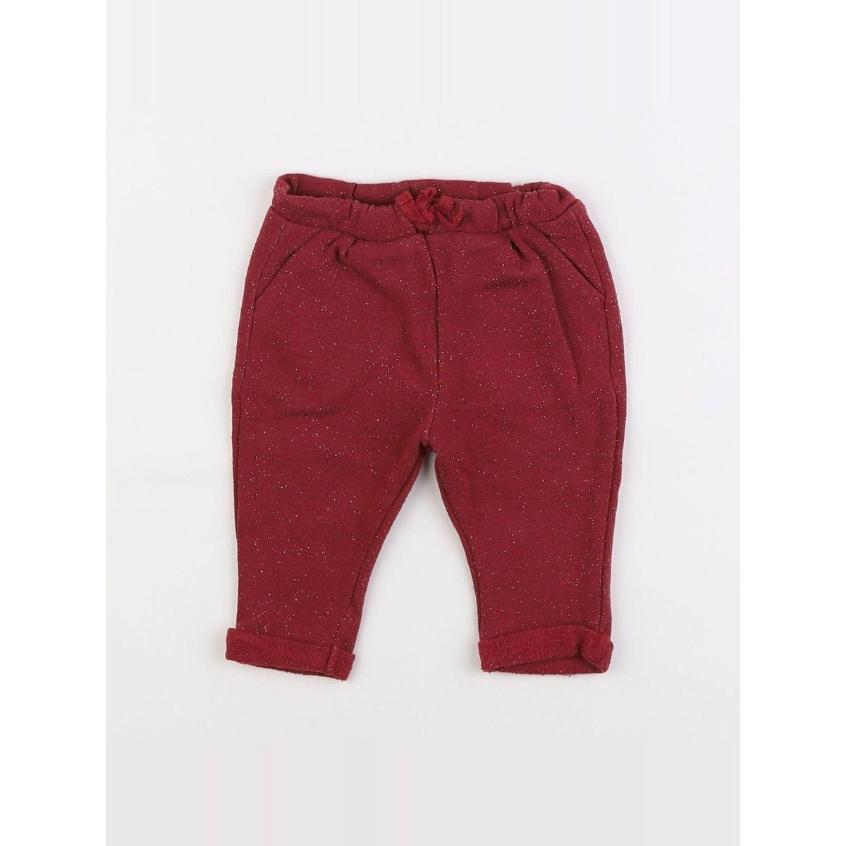 Pantalon - Très bon état rouge, VERTBAUDET