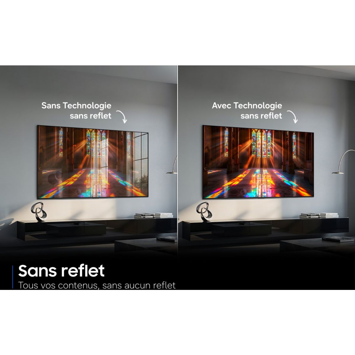 TV OLED TQ48S92H (2026) 48" (120 cm) 4K - Expérience Gaming, Smart TV avec IA, anti-reflet couleur unique, SAMSUNG