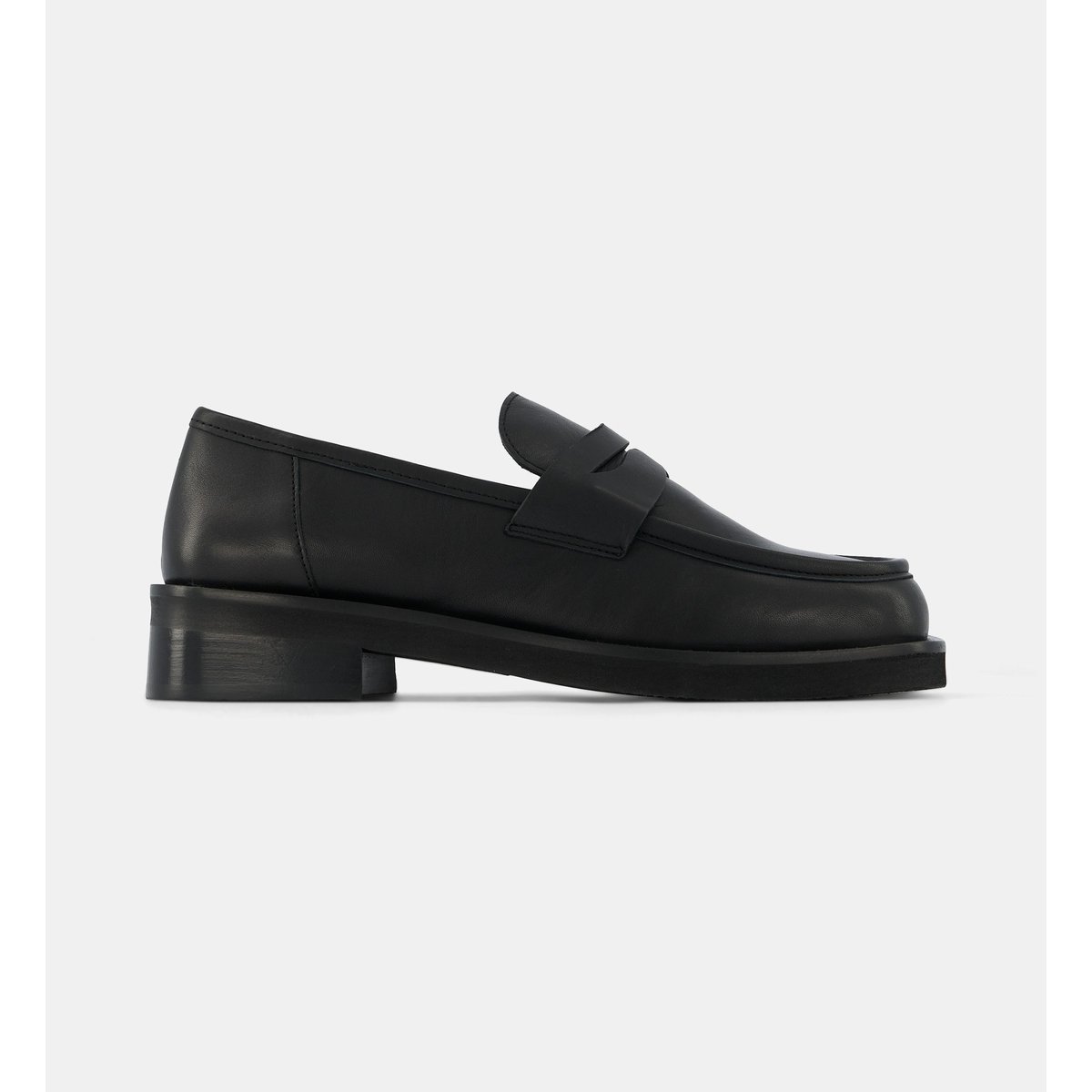 Mocassins carmen cuir ou suède noir, GALERIES LAFAYETTE