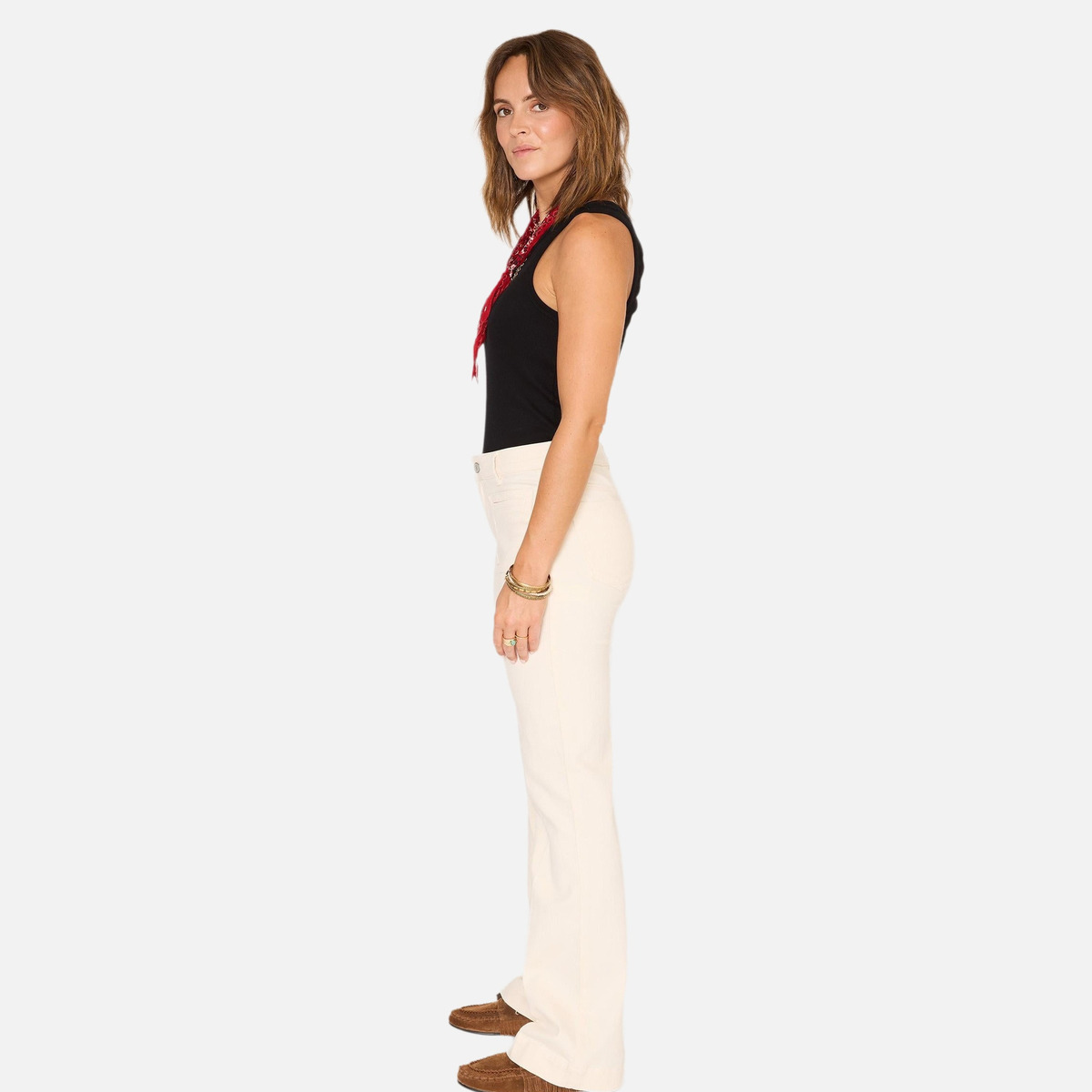 Jean THE DIANA SUNSET DRILL naturel, MKT STUDIO