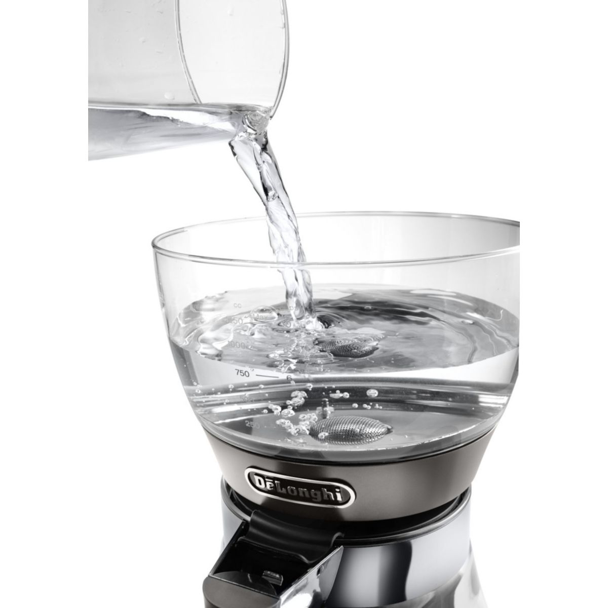 Cafetière filtre CLESSIDRA ICM17210 gris, DELONGHI