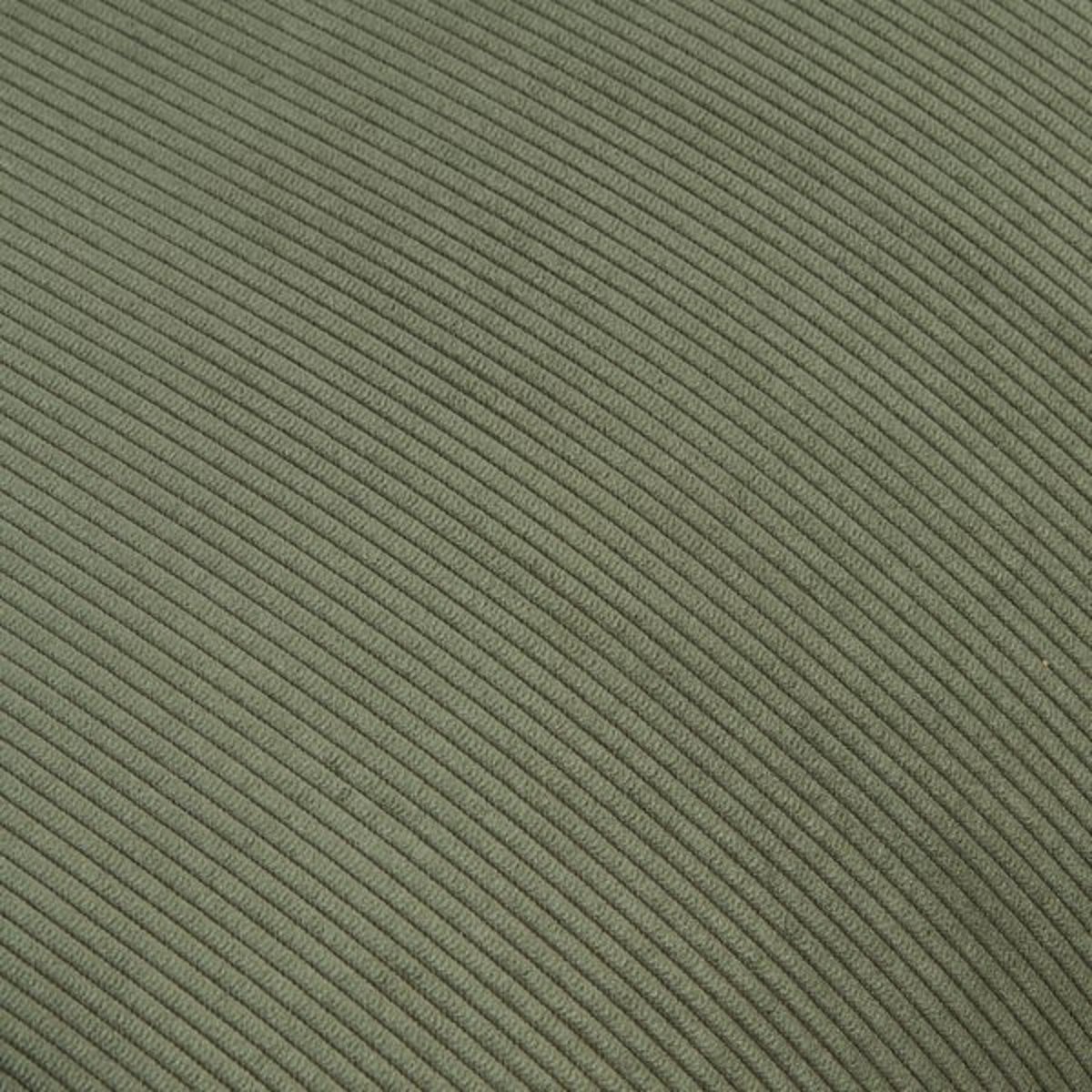Fauteuil velours côtelé vert sapin, ZAGO