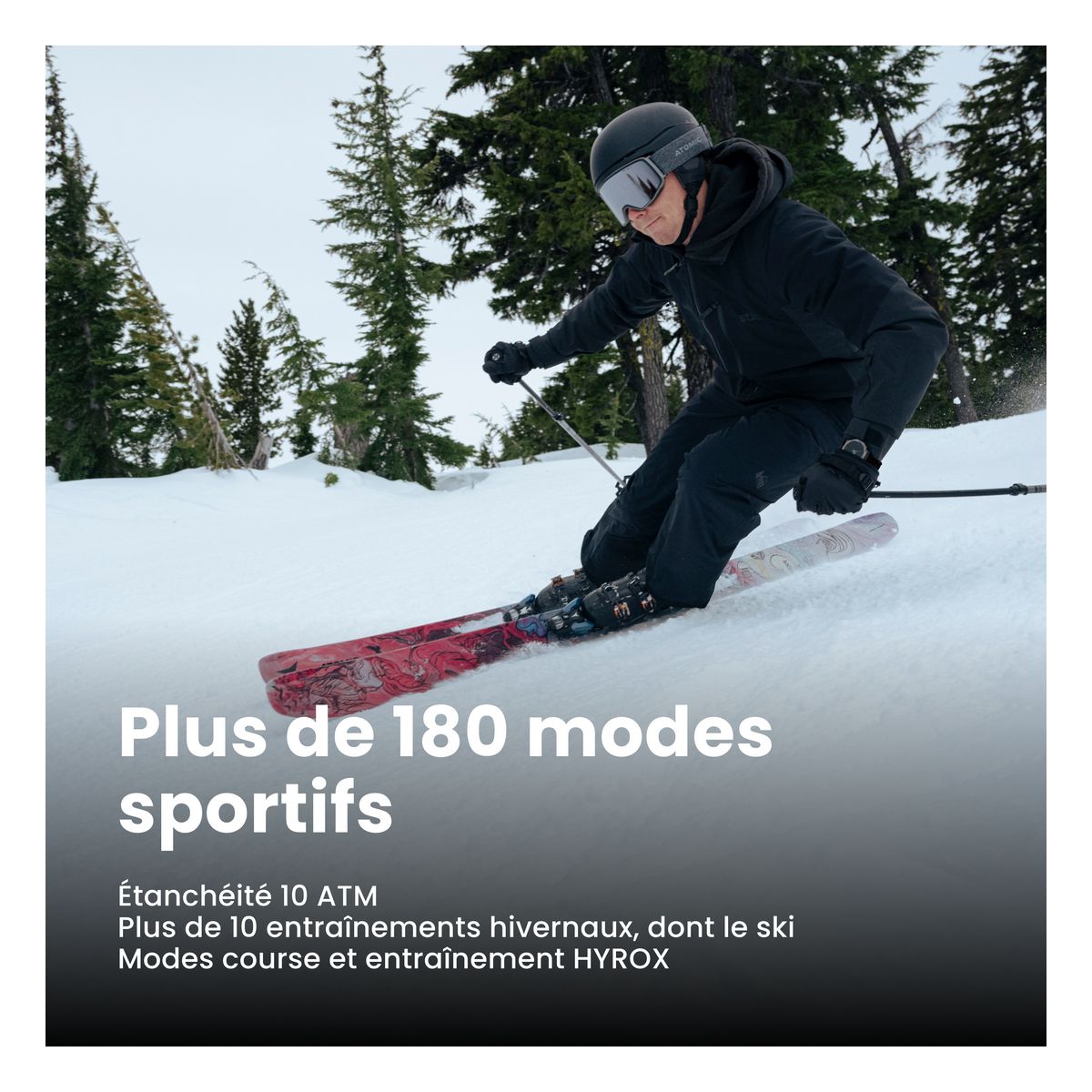 Montre sport T-Rex 3 Pro 44mm Black Gold noir, AMAZFIT