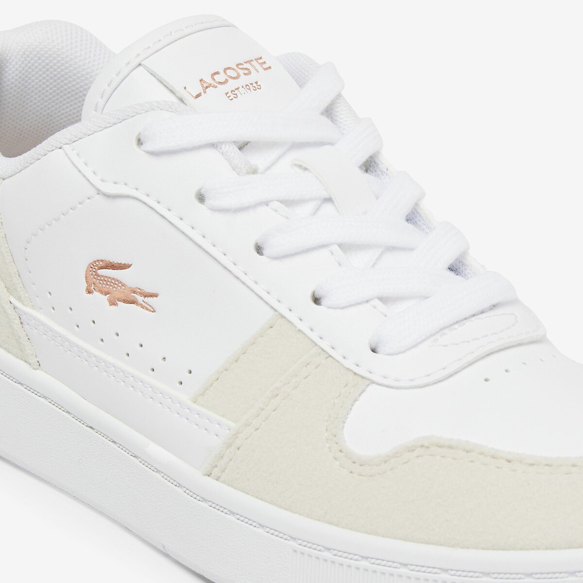 Kids T Clip Set Low Top Trainers beige, LACOSTE