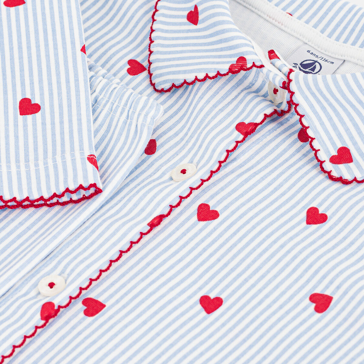 Pyjama 2 pièces enfant imprimé, PETIT BATEAU