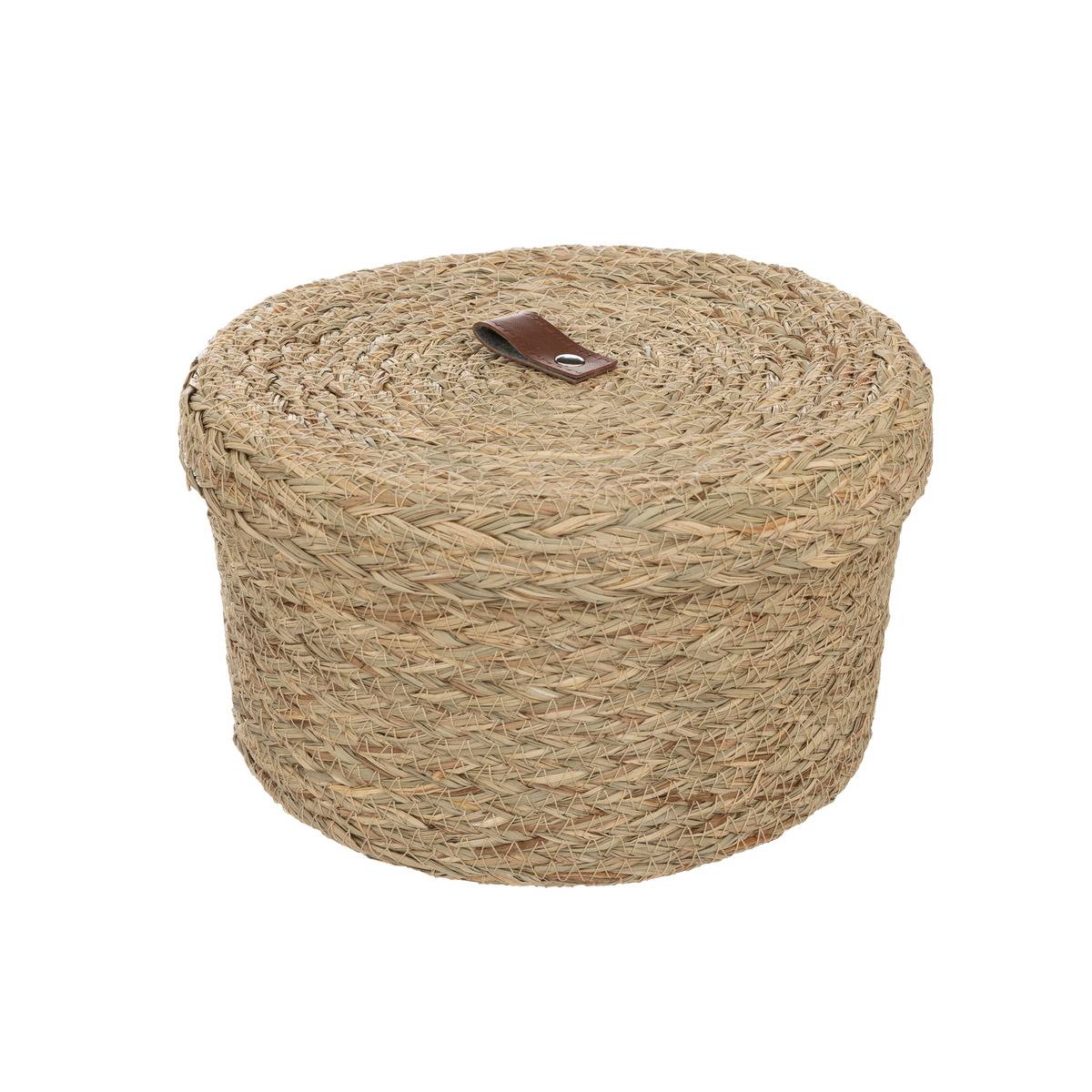 Lot de 2 boîtes ARIANNA beige, ATMOSPHERA