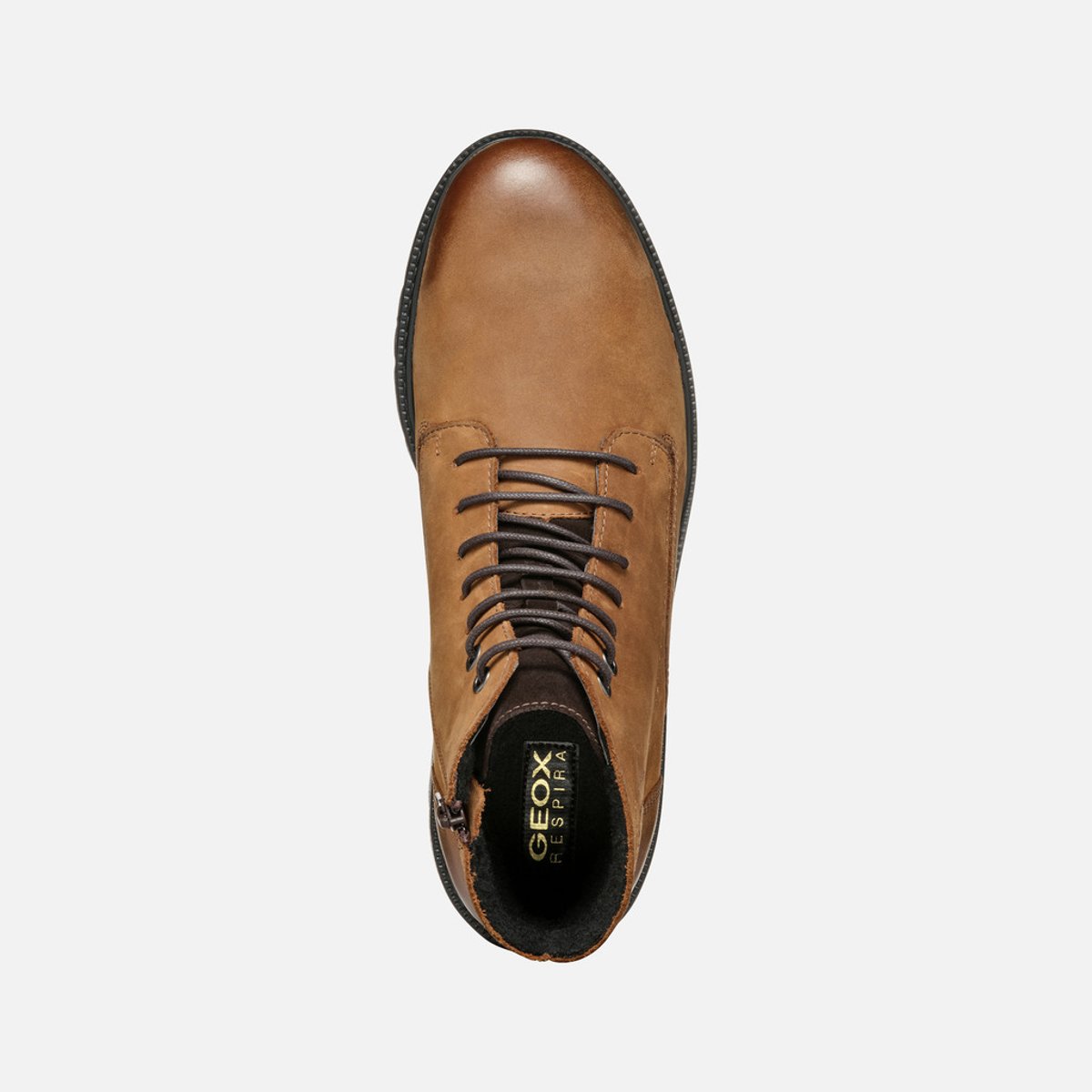 Bottines U GHIACCIAIO brun foncé, GEOX