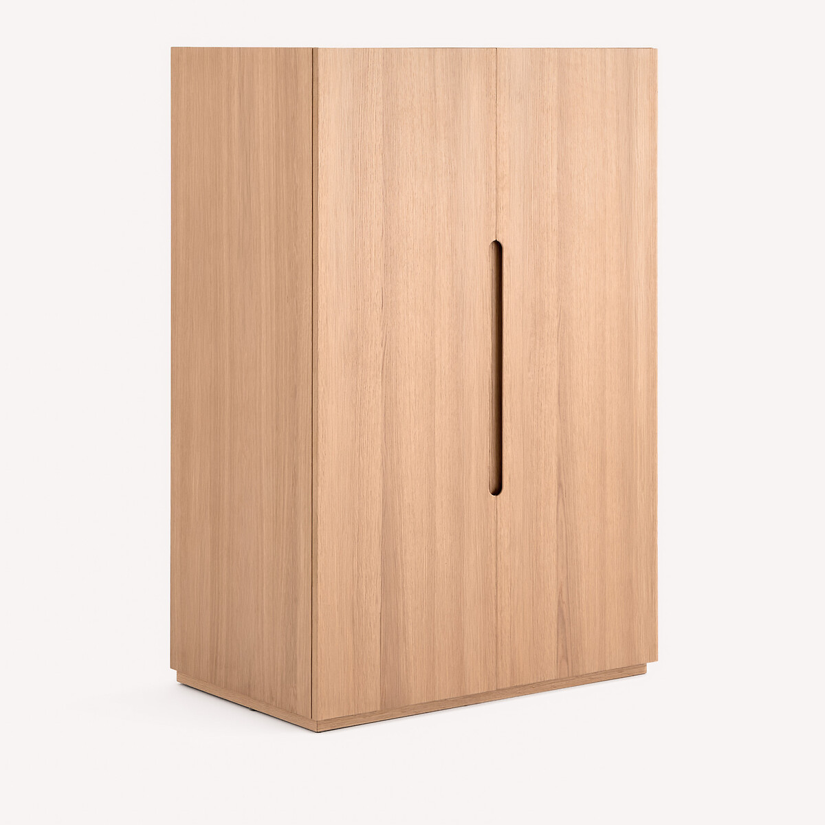 Armario con estantes para vestidor modular, chapa de roble, EVORIA natural, AM.PM