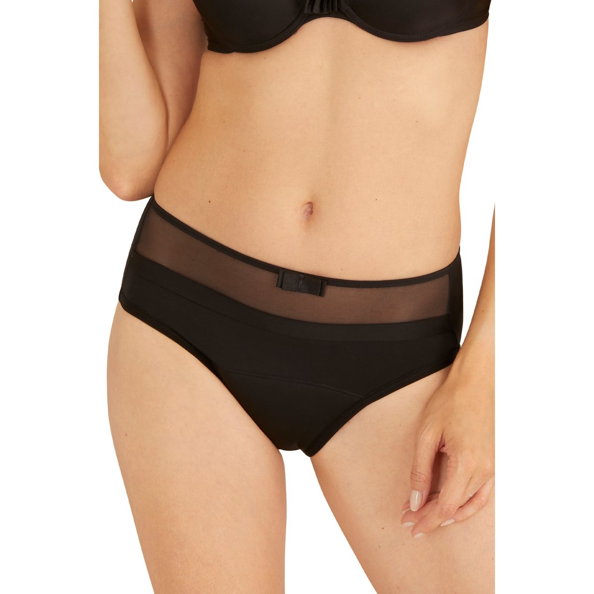 Culotte MENSTRUELLE INTIMEMENT noir, WELL