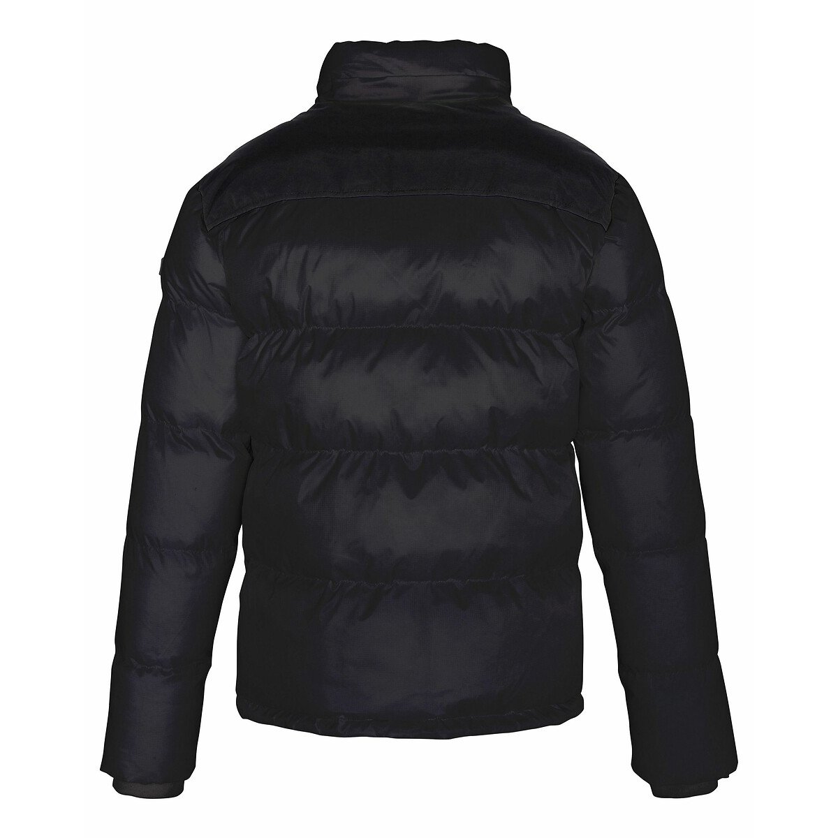 Piumino bi-colore collo alto Utah nero , SCHOTT