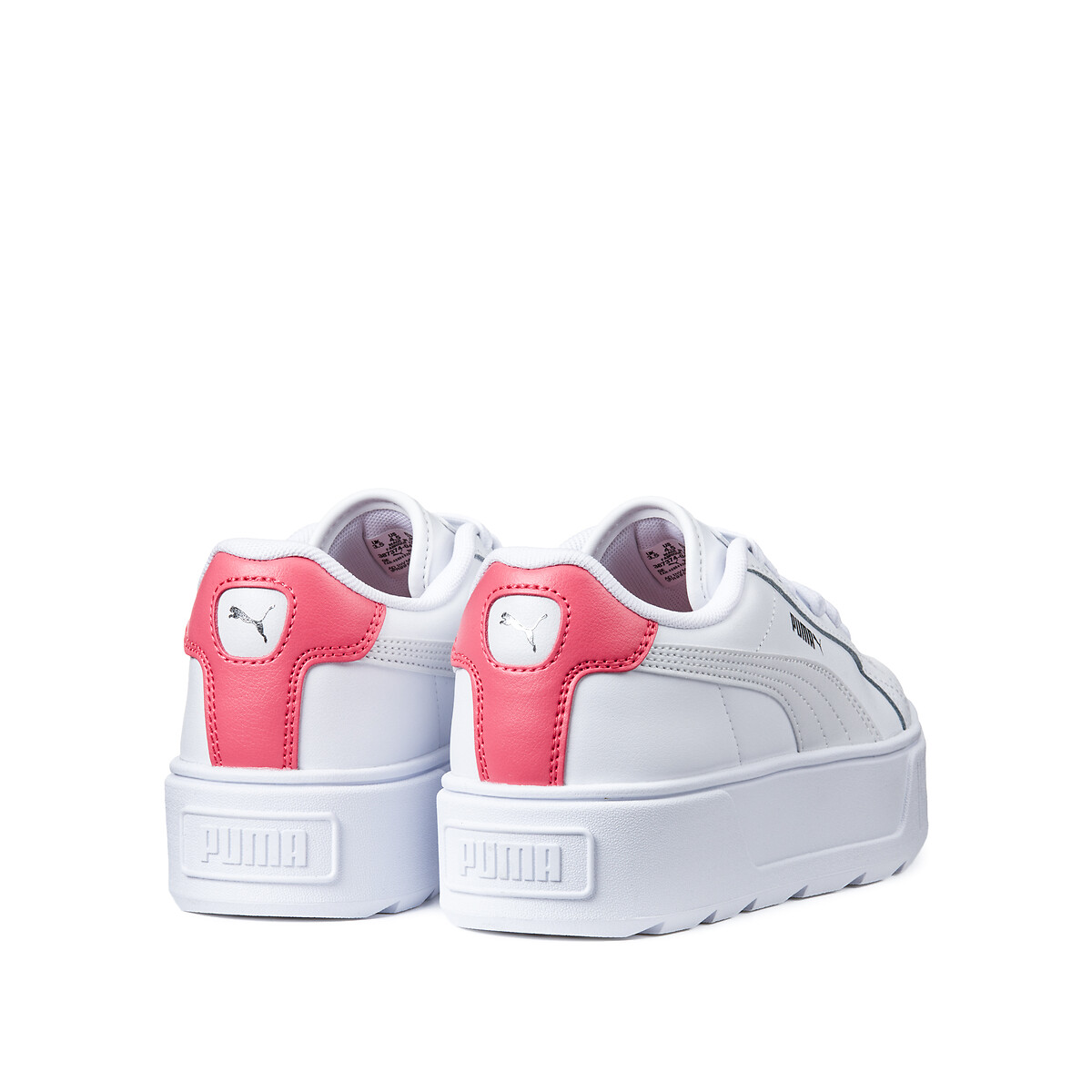 Baskets cuir Karmen blanc/gris, PUMA