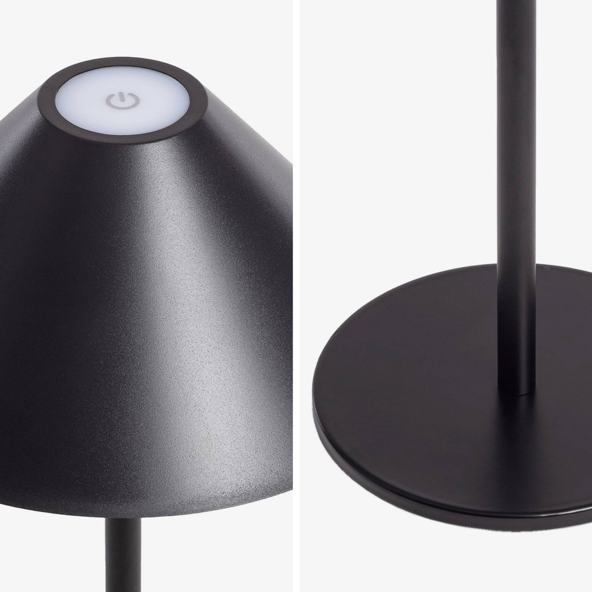 Lampe de table intérieur/extérieur LED sans fil H 32cm ADAM blanc, SWEEEK