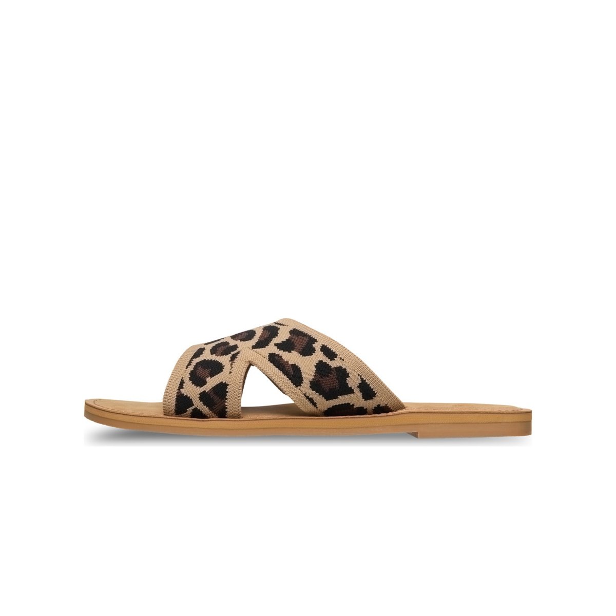 Sandales ANDREYA LEO. beige leopard print, ROXY