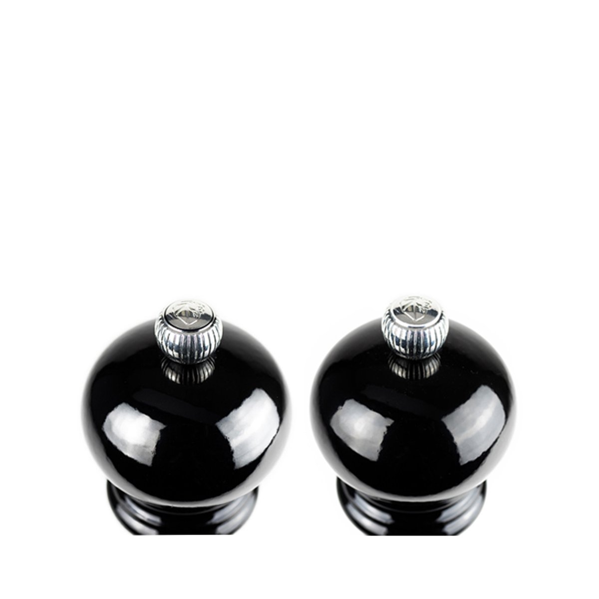 Duo de moulins à poivre et à sel manuels en laqué noir, PEUGEOT