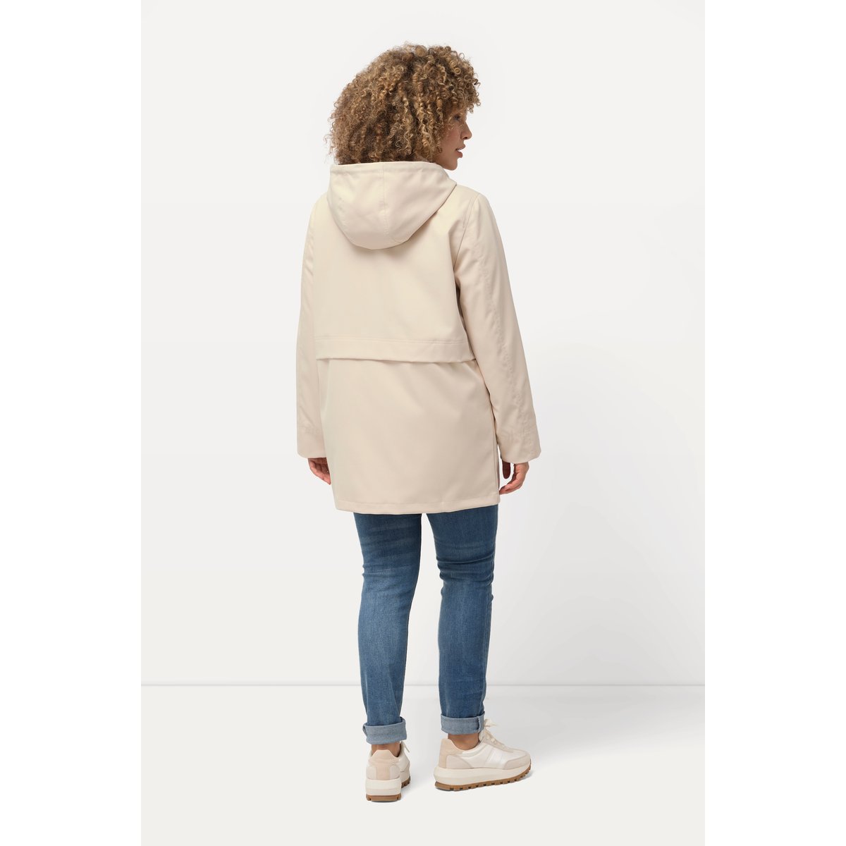 Parka HYPRAR, imperméable, col montant vanille, ULLA POPKEN