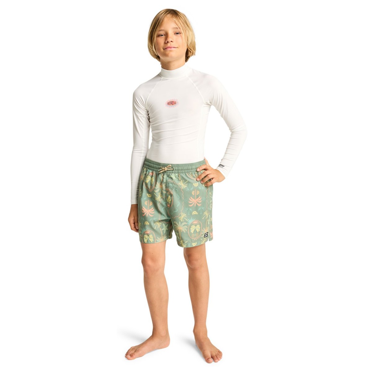 Short de bain VACAY LAYBACK vert moss green, BILLABONG