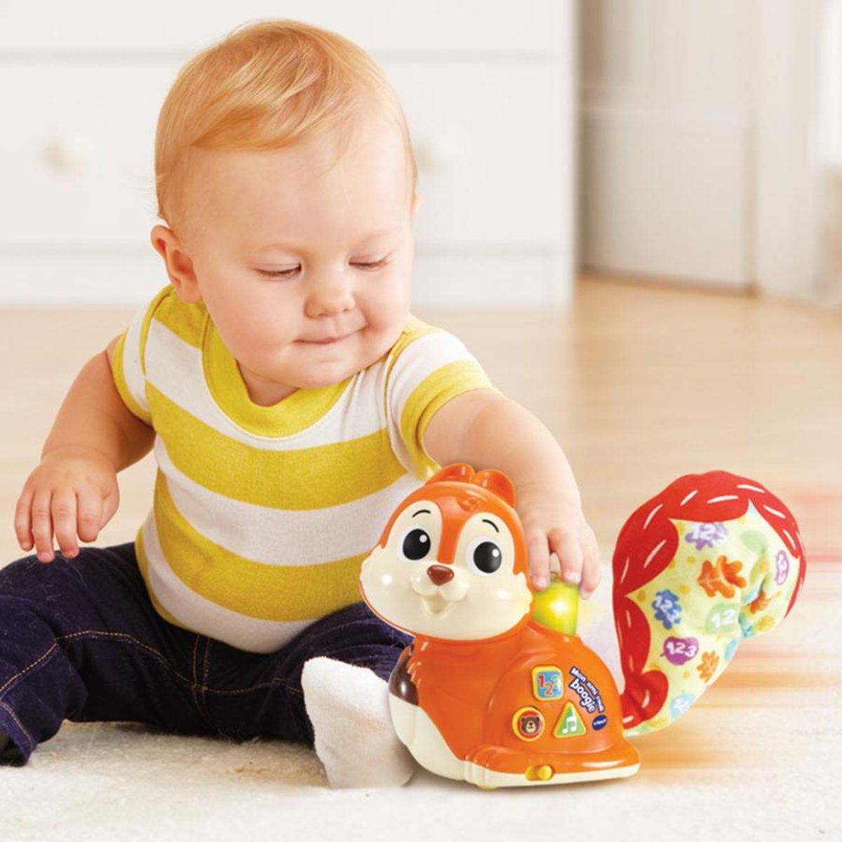 Mon ami rouli boogie ecureuil multicolore, VTECH