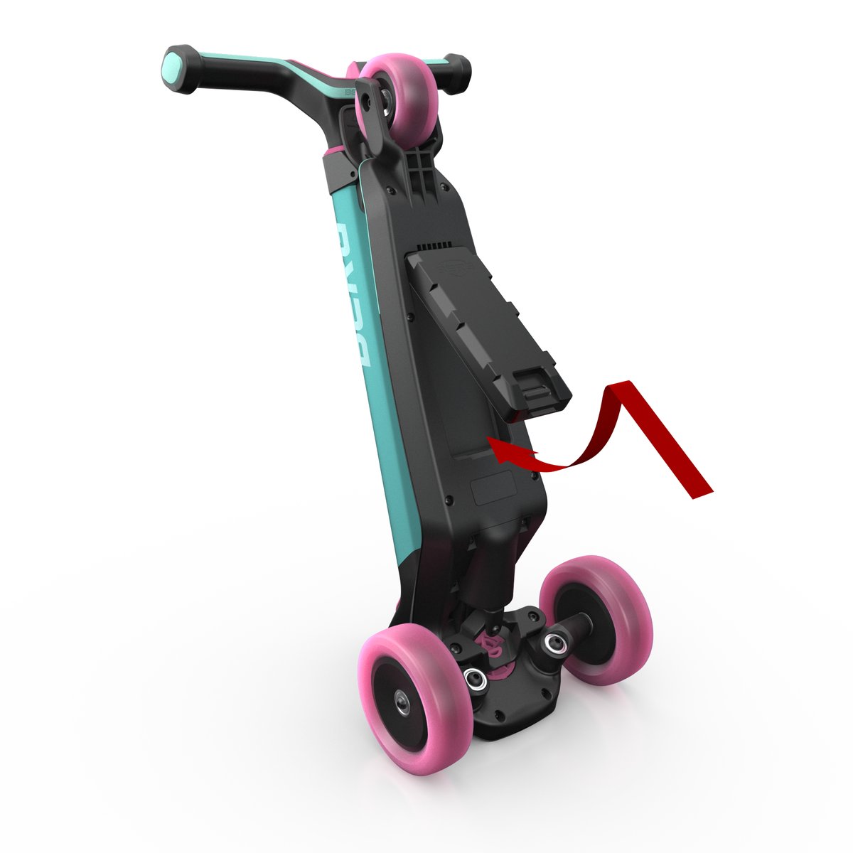 Jeu magnétique pour trottinette Nexo noir, BERG TOYS