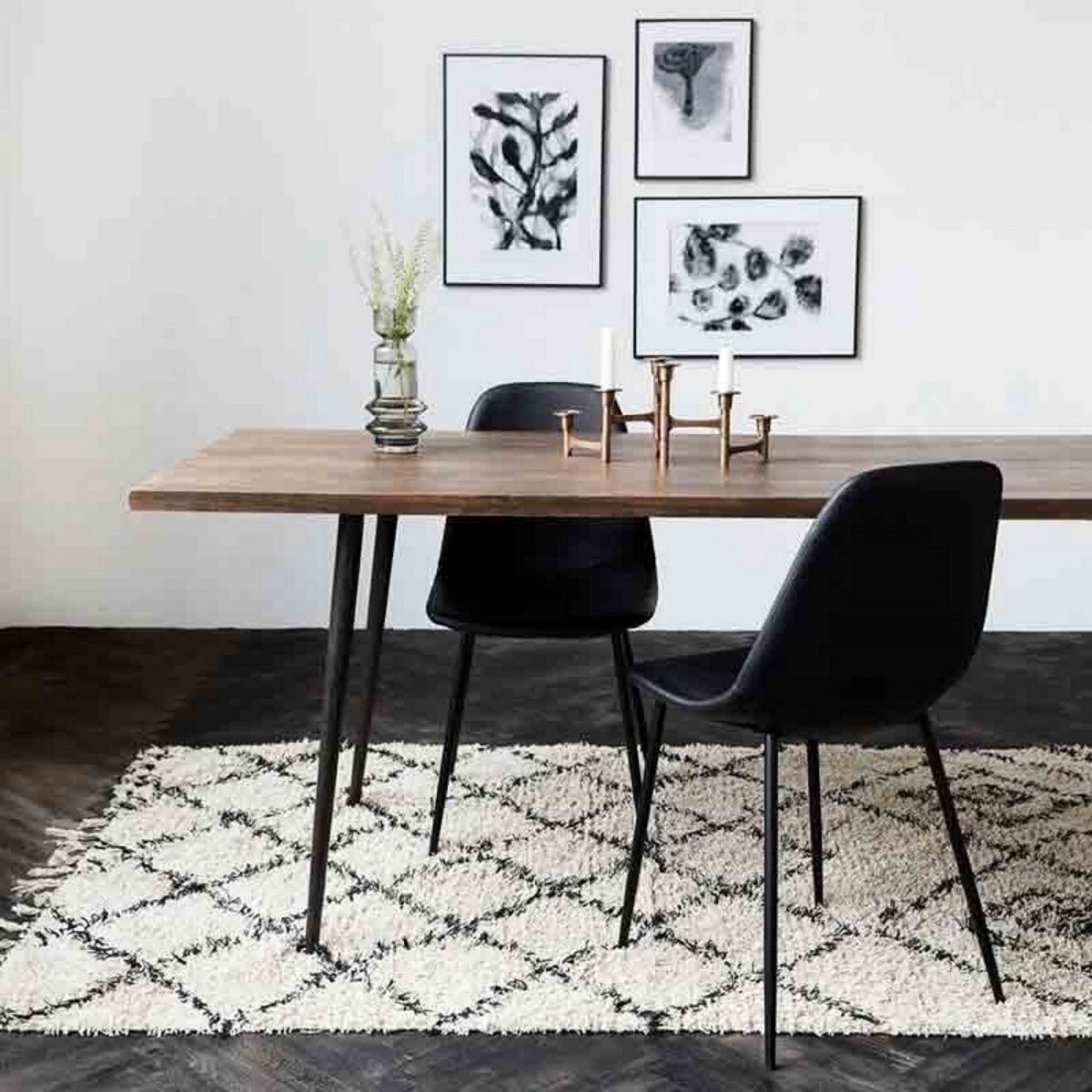 Tapis coton Kuba écru, HOUSE DOCTOR