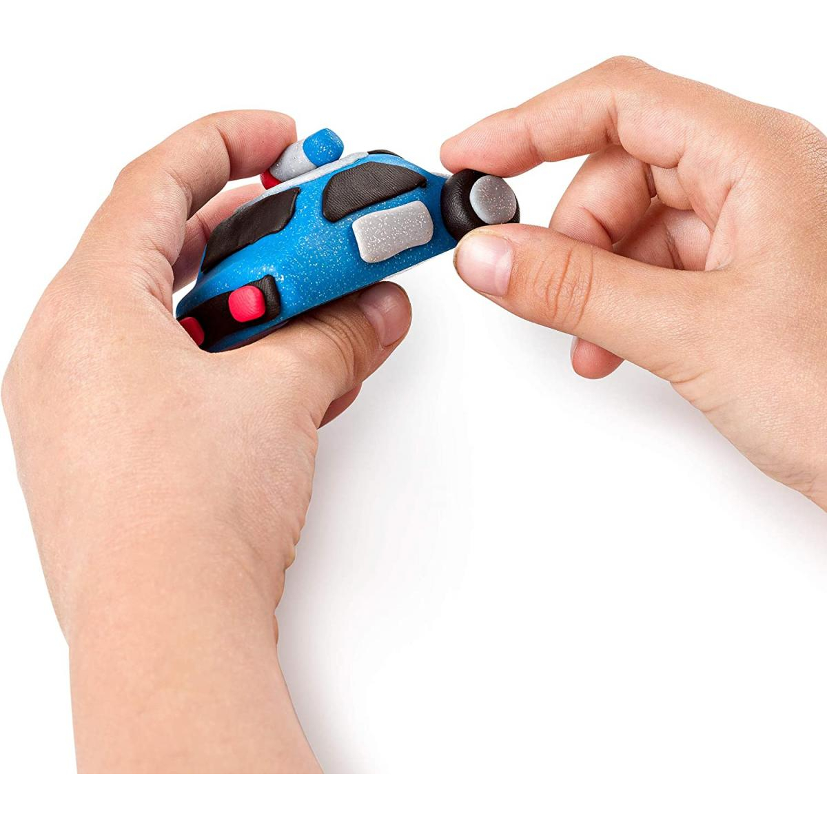 Kit Fimo Kids Course de police couleur unique, FIMO
