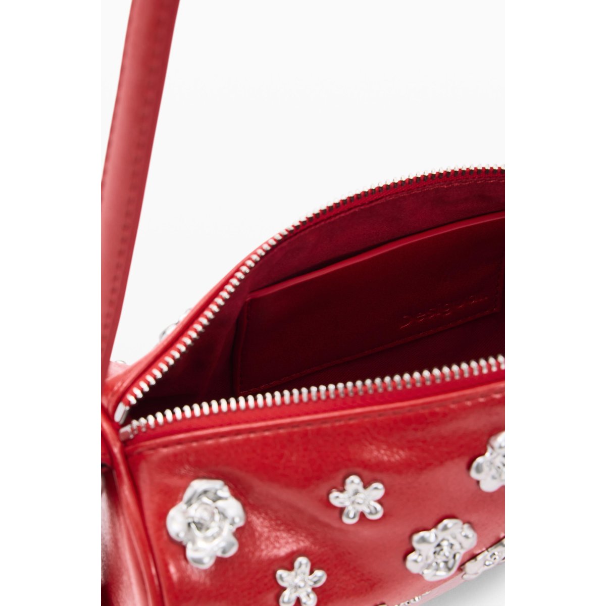 Petit sac à bandoulière rouge, DESIGUAL